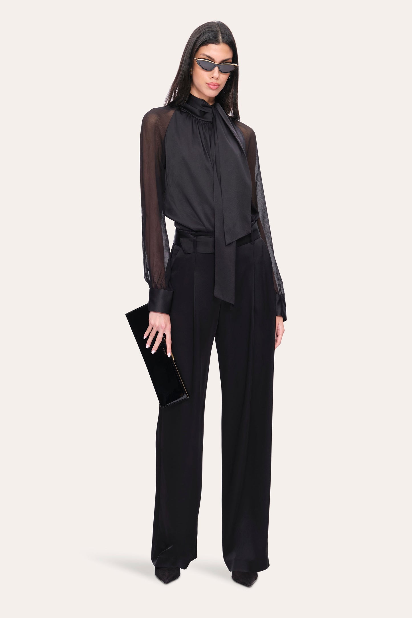 Silk Tie Top
