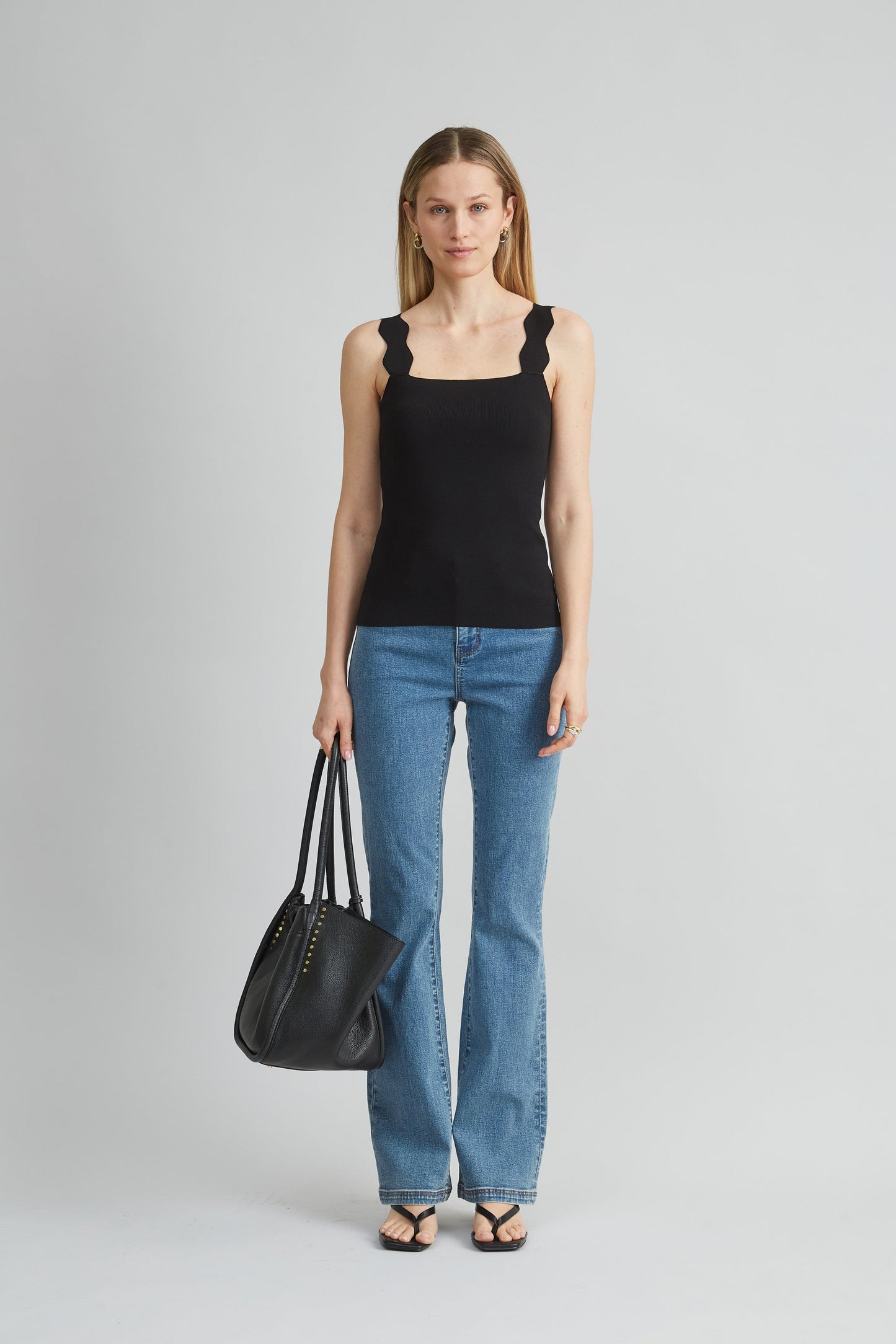 Scallop Sweater Tank