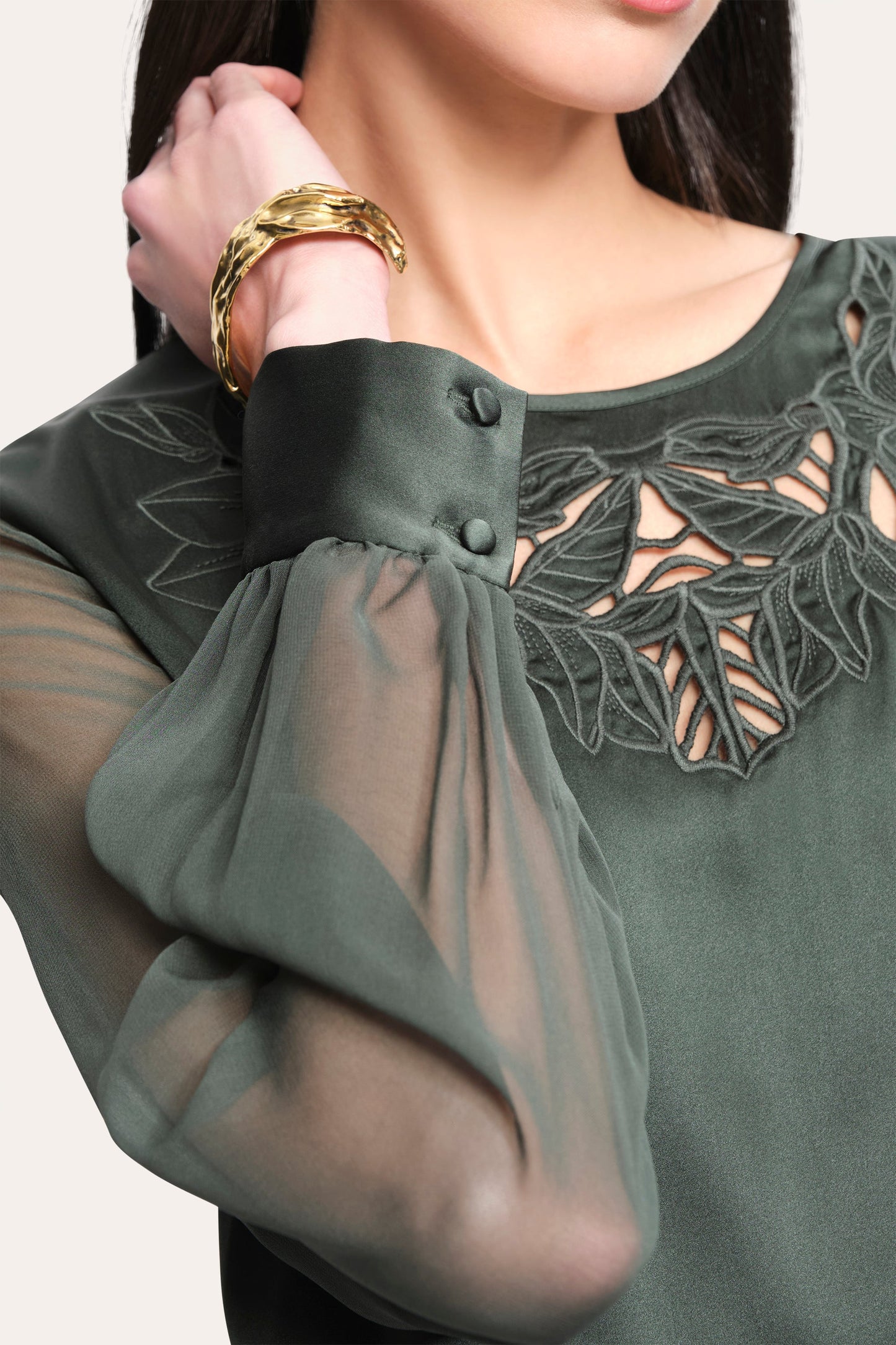 Olivia Silk Blouse