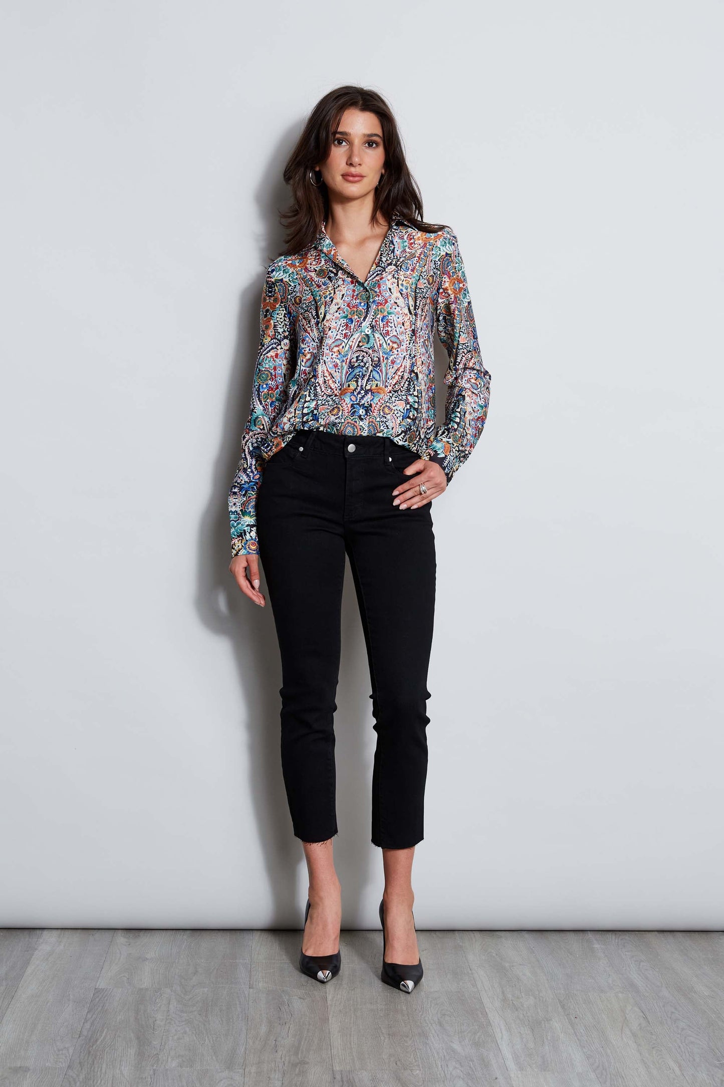 28 Denim Skinny Button Jeans