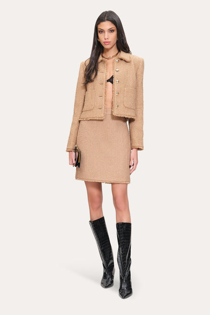 Boucle Tweed Skirt