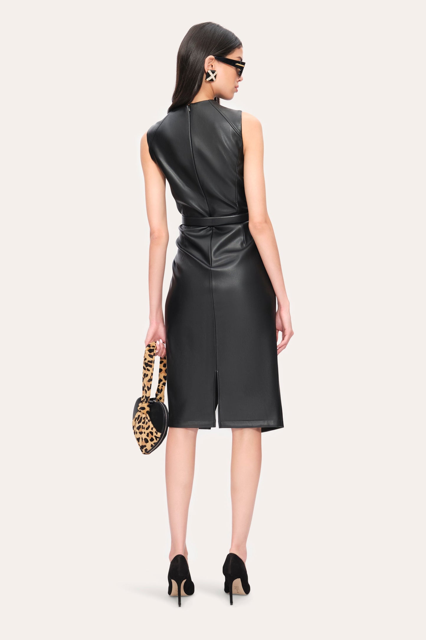 Vegan Leather Dress