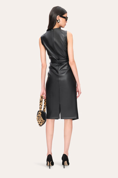 Vegan Leather Dress