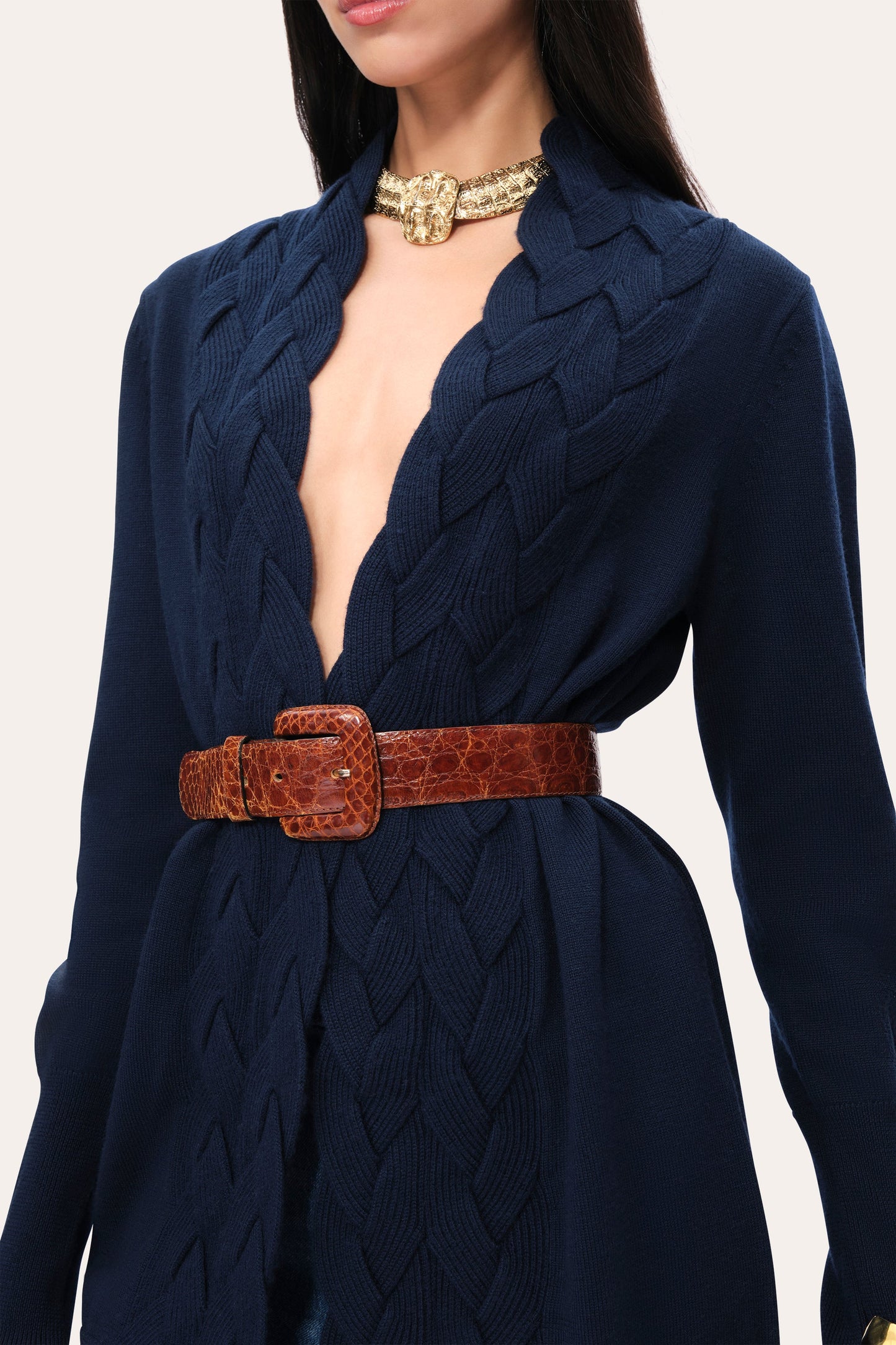 Cable Cardigan