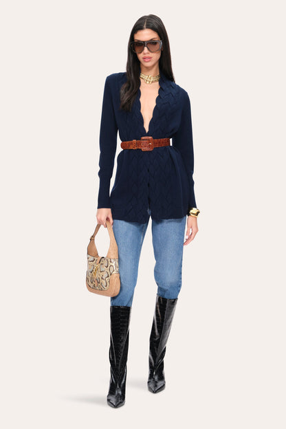 Cable Cardigan
