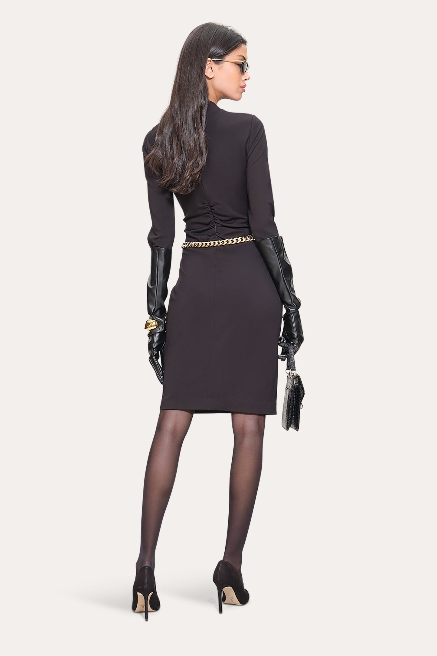 Pinched Bodice Dress