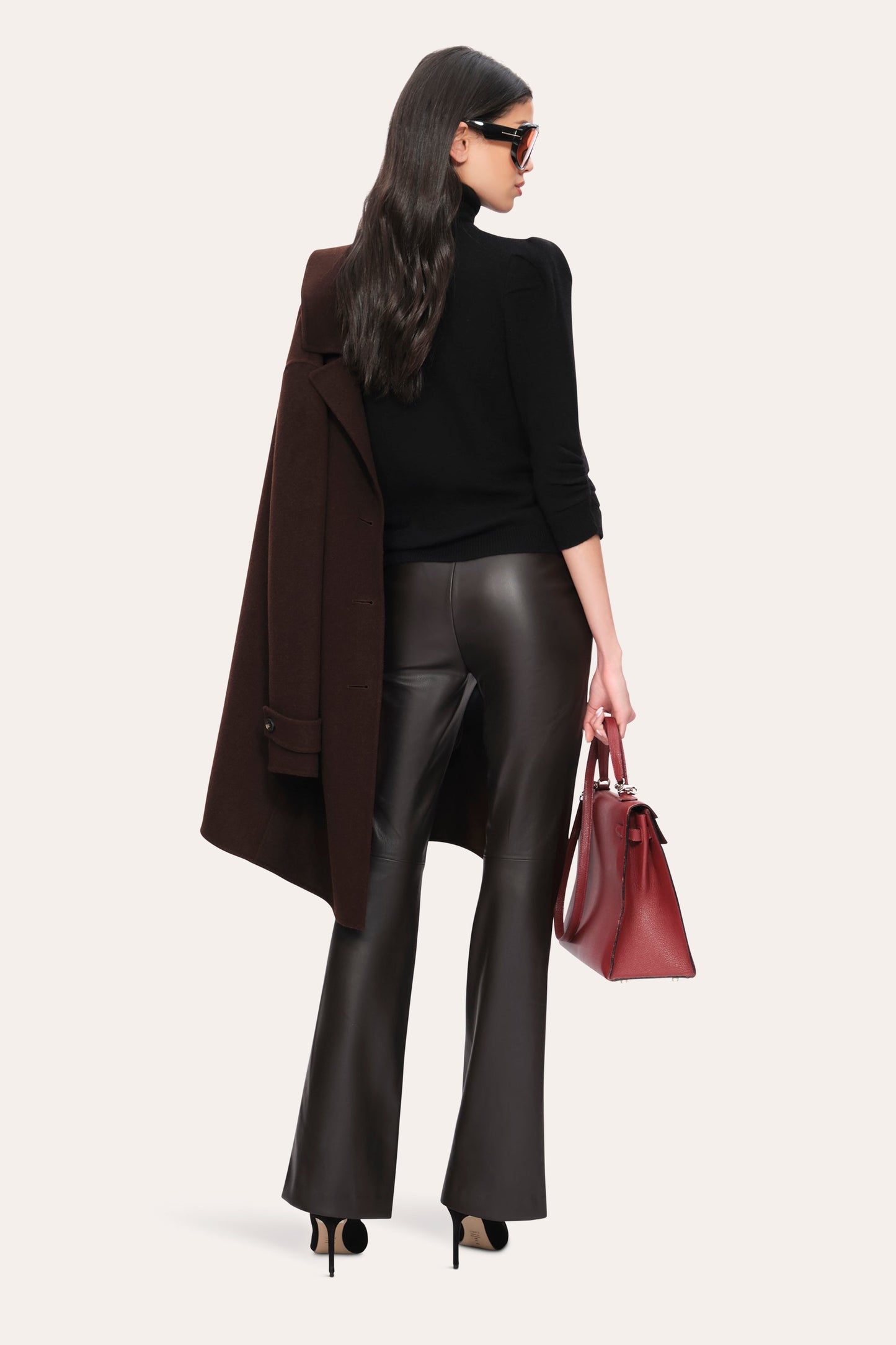 Caro Vegan Leather Pant