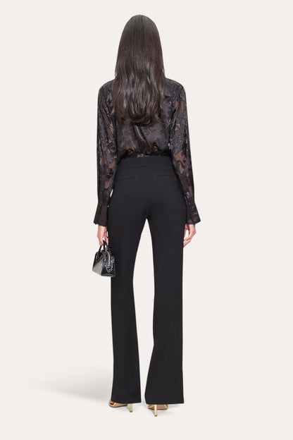 Crepe Flare Pant