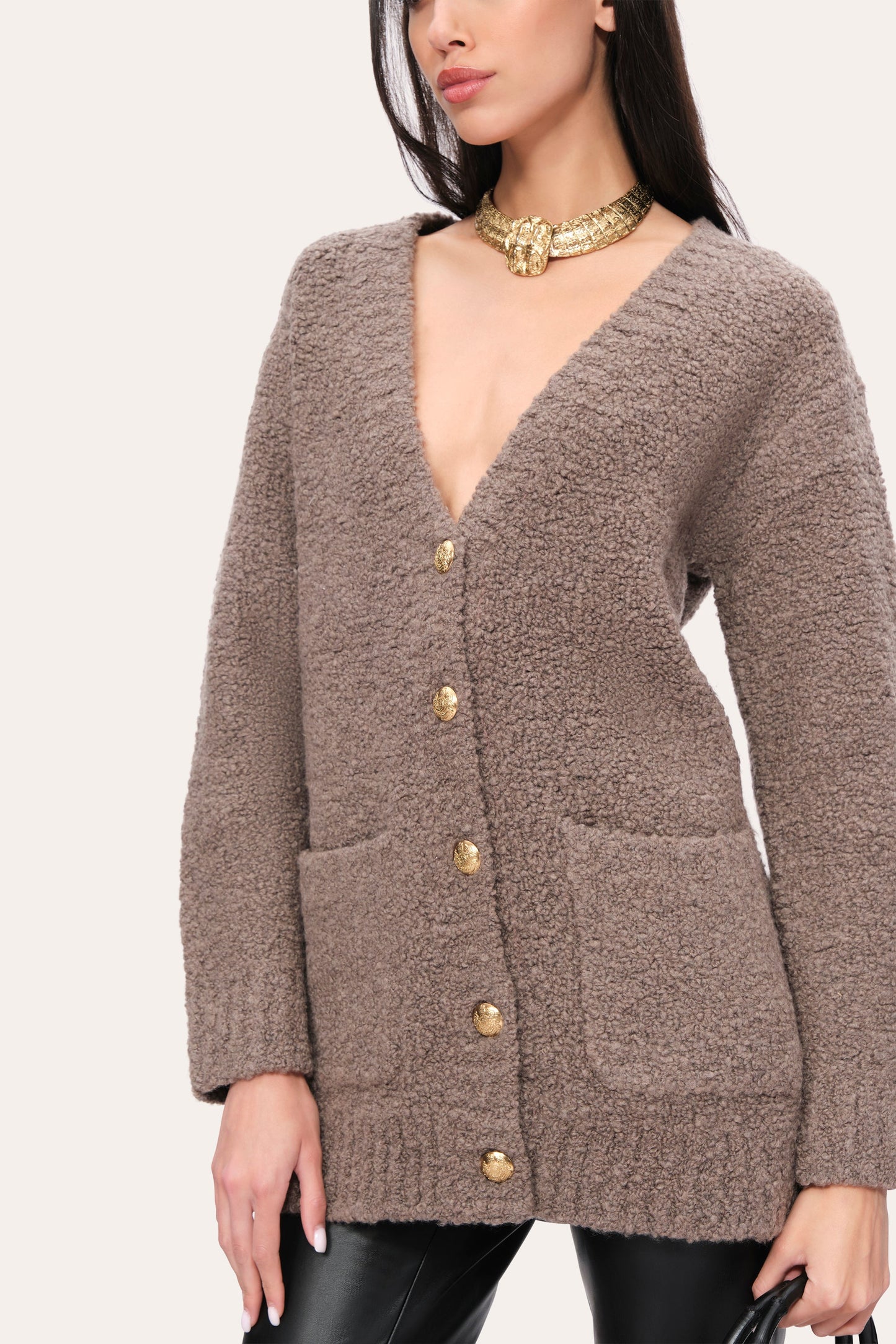 Boucle Merino Cardigan