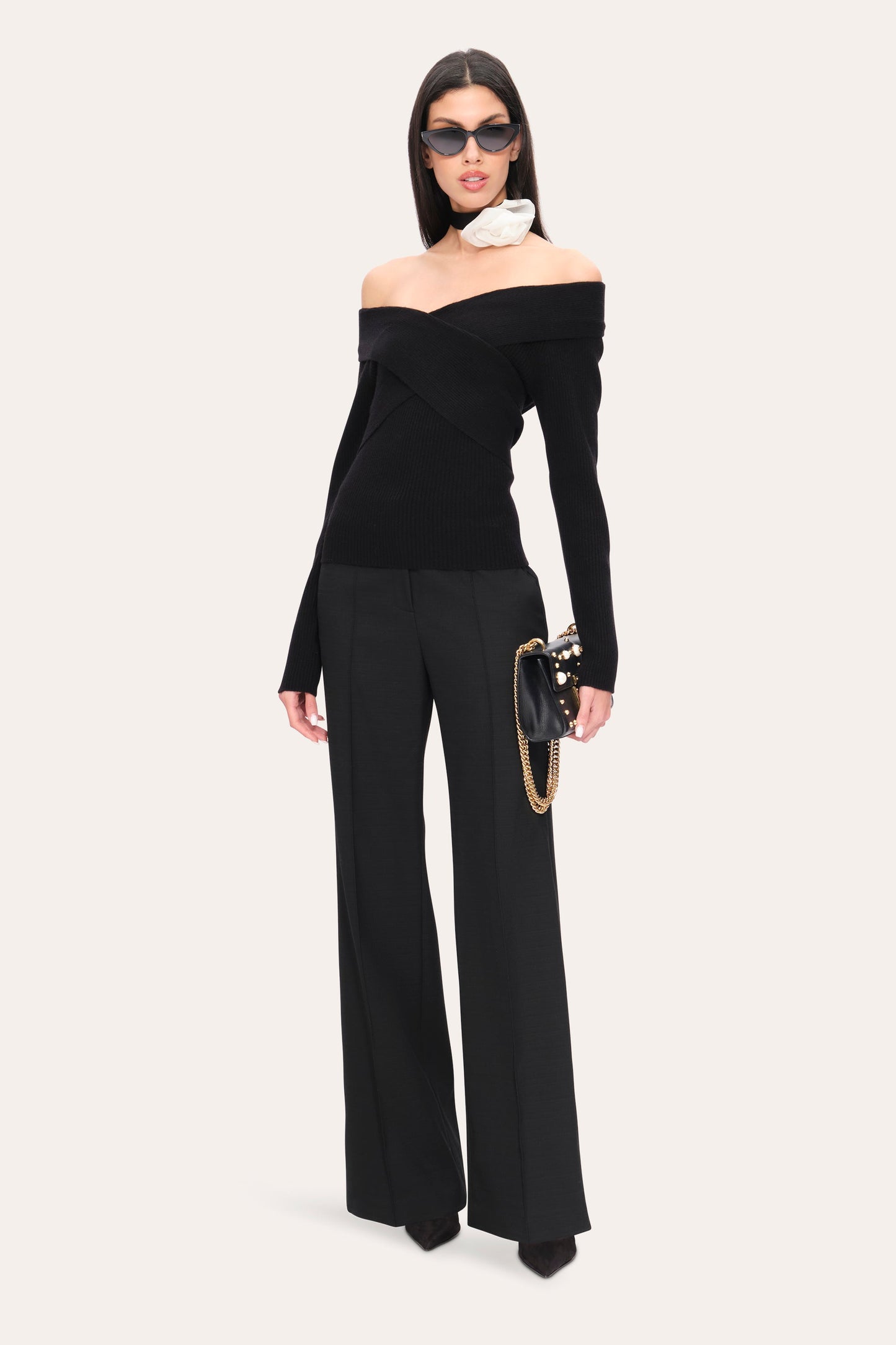 Off-Shoulder Sweater