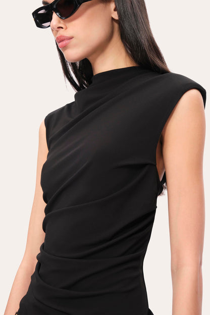 Draped Jersey Knit