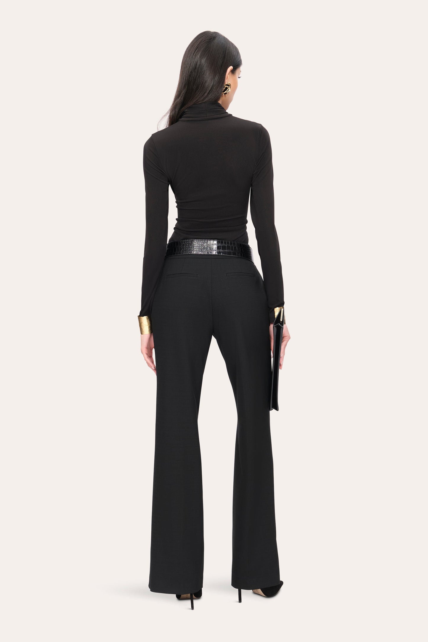 Ruched Draped Knit