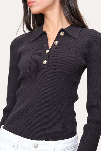 Classic Knitted Polo