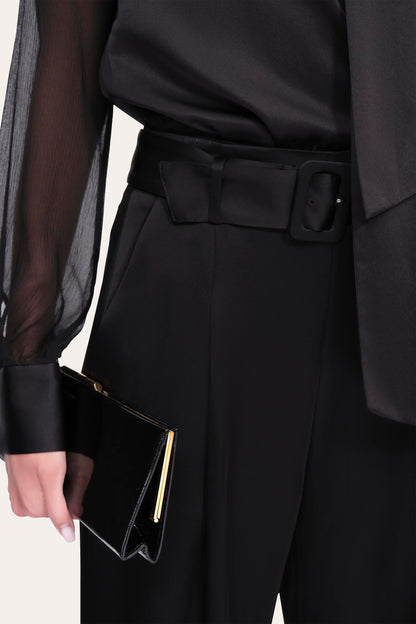 Satin Belted Pant