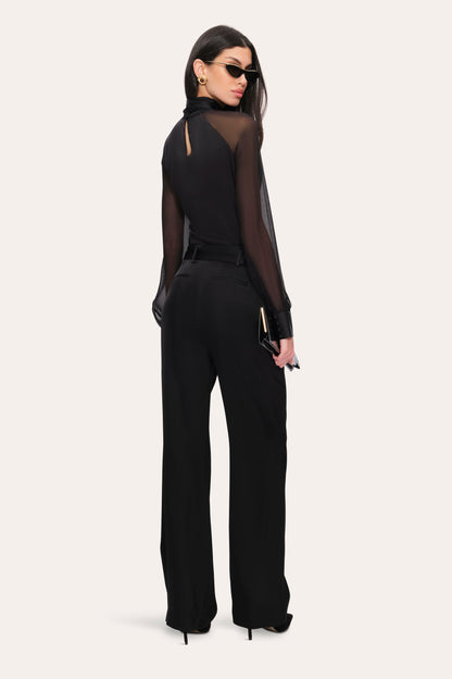 Satin Belted Pant
