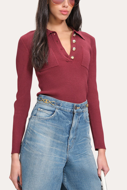 Classic Knitted Polo
