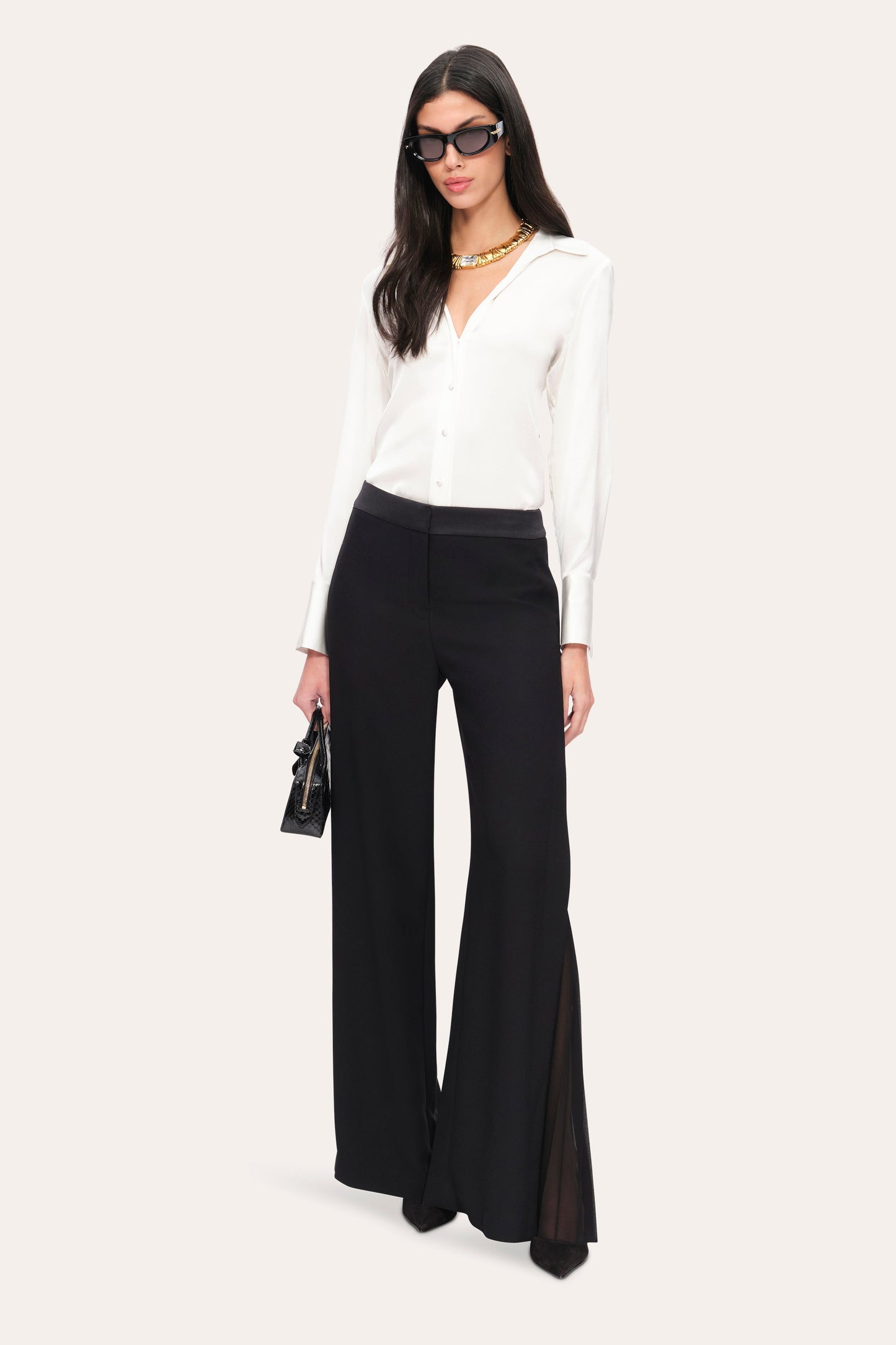 Fluid Pleated Pant
