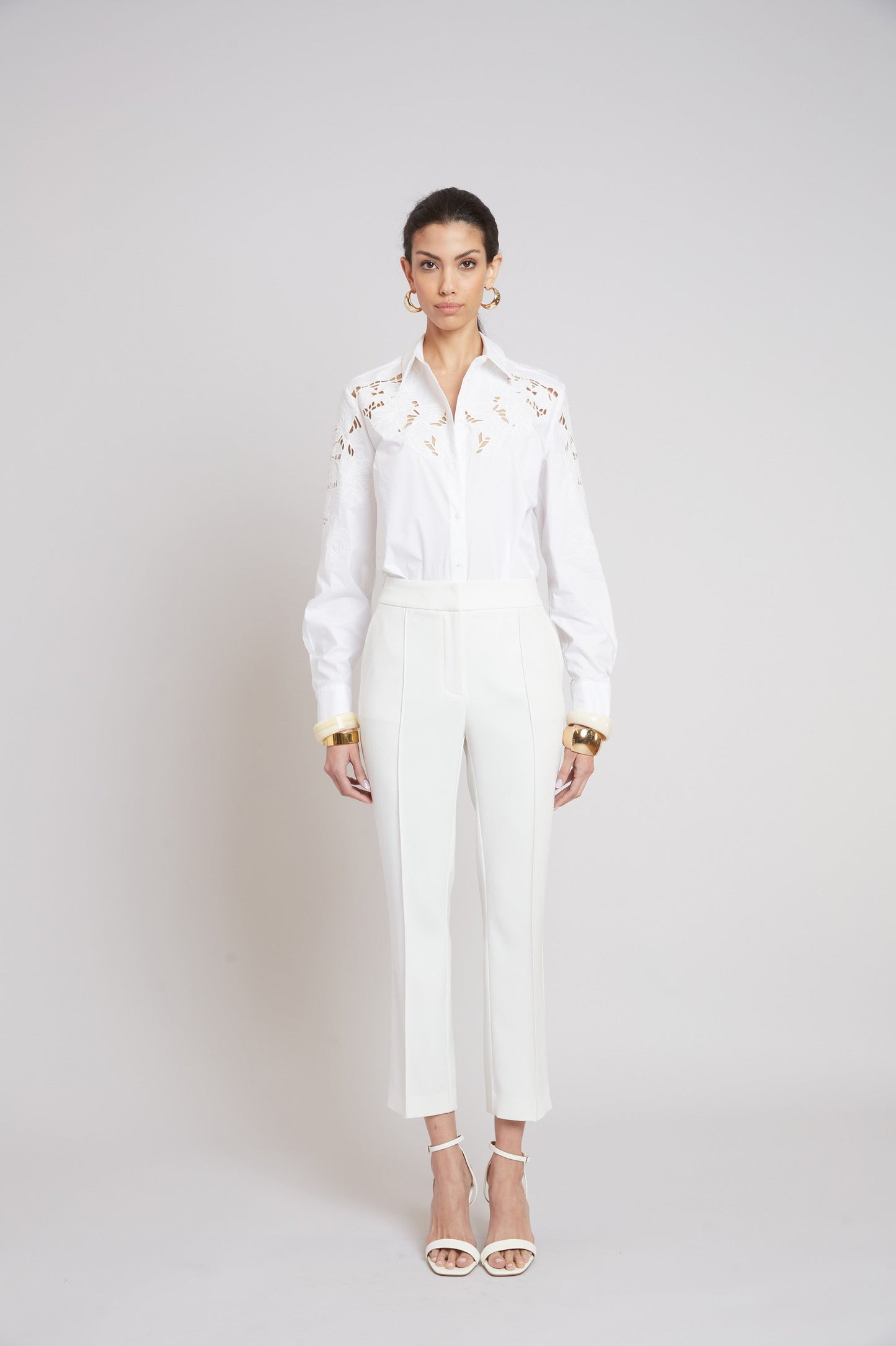 Openwork Cotton Shirt