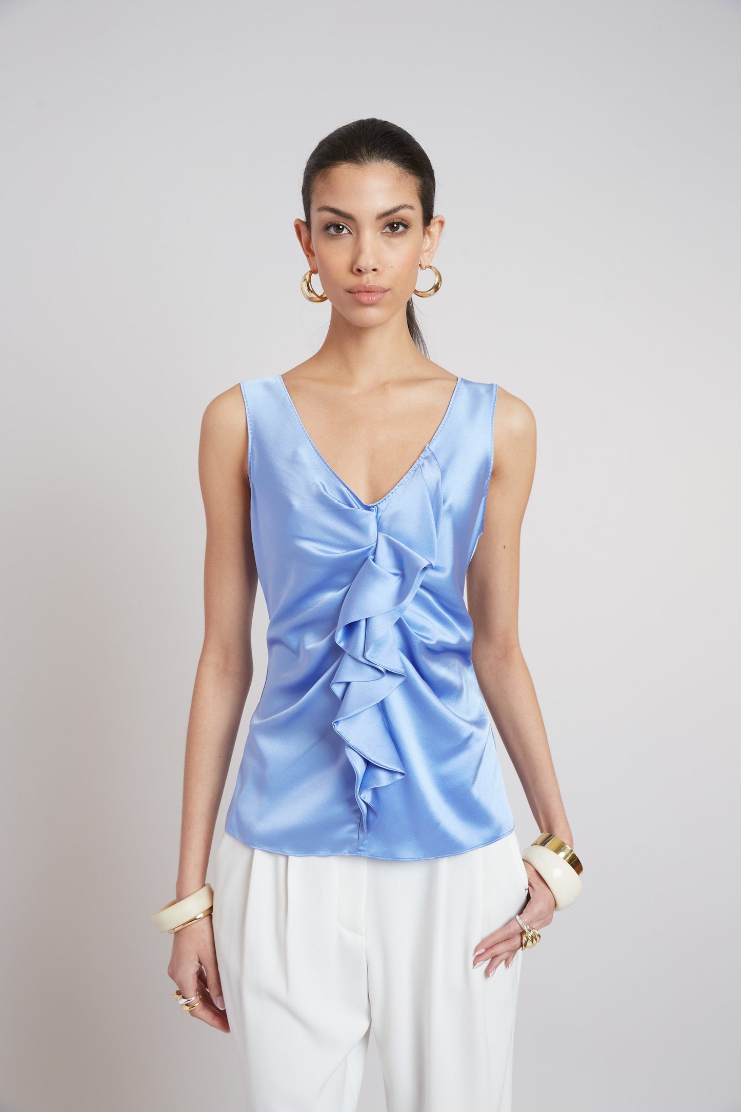 Silk Cascade Top