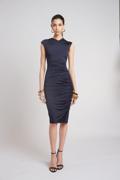 Ruched Jersey Dress