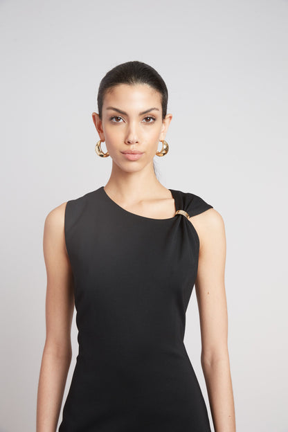 Gilded Knit Dress