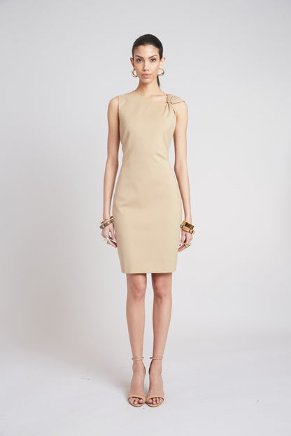 Gilded Knit Dress