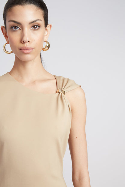 Gilded Knit Dress