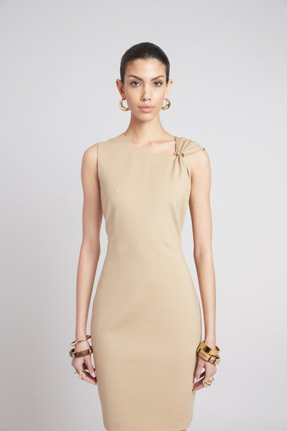 Gilded Knit Dress