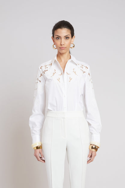 Openwork Cotton Shirt