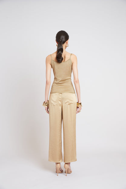 Washed Satin Fluid Pant