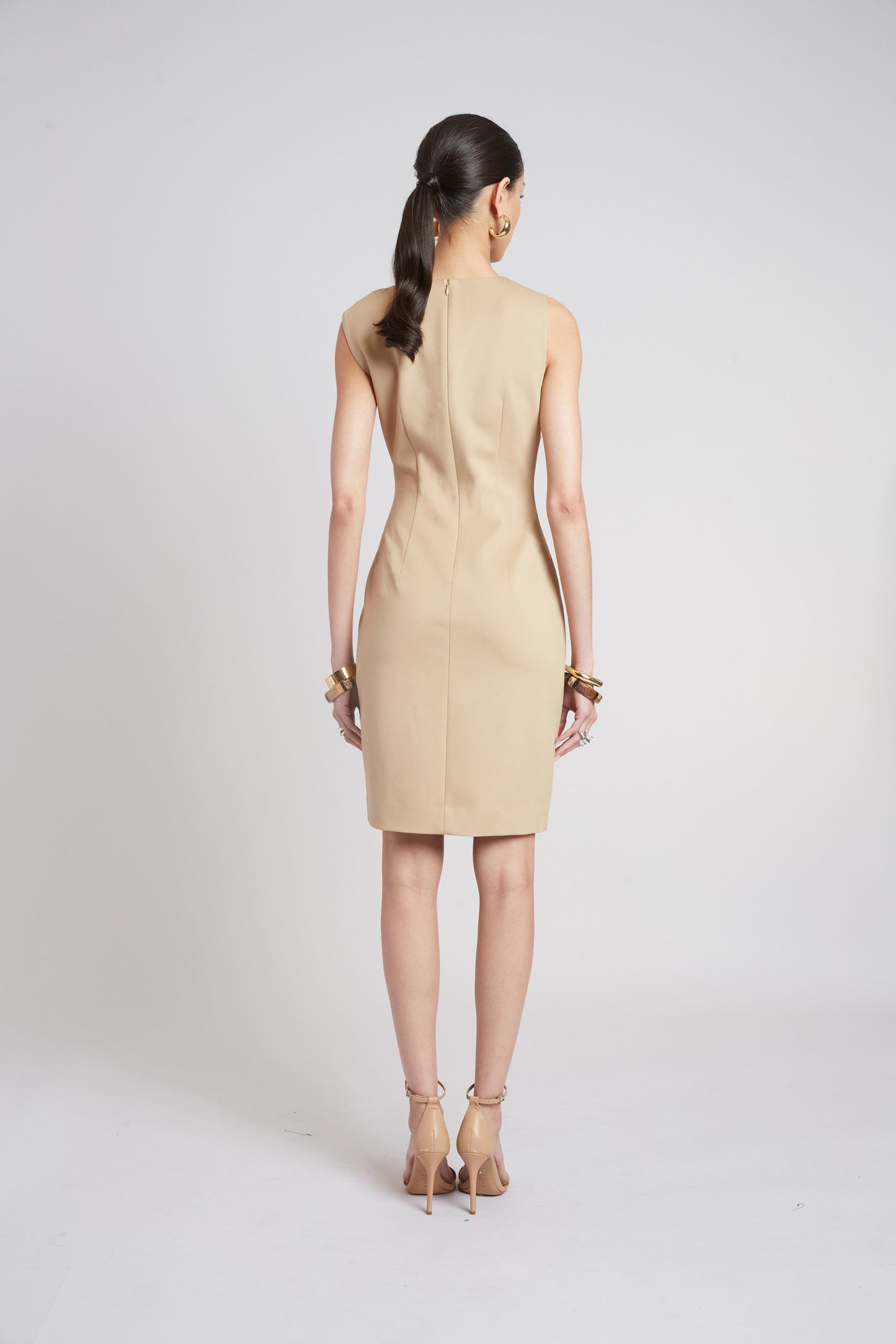 Gilded Knit Dress