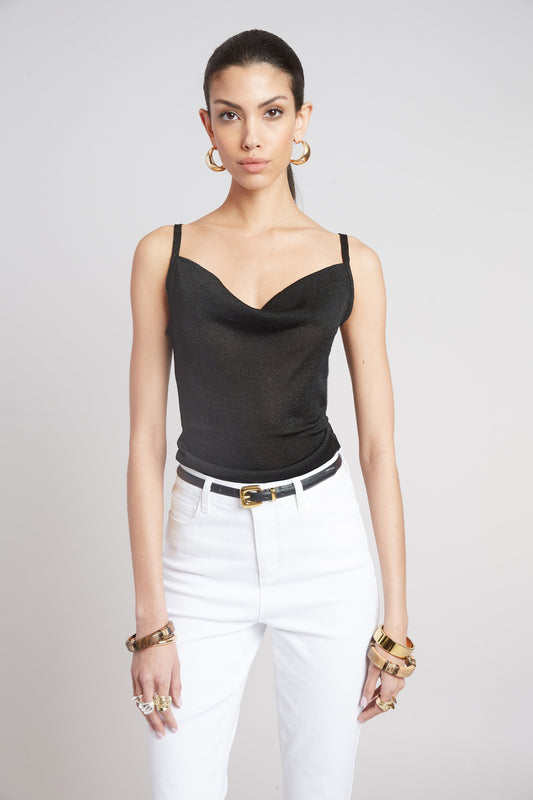 Metallic Knit Cami