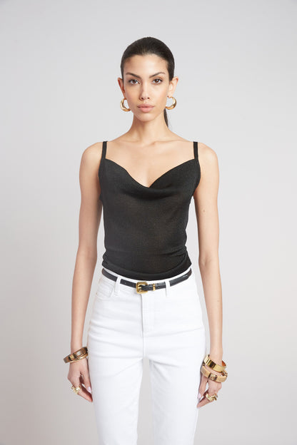 Metallic Knit Cami