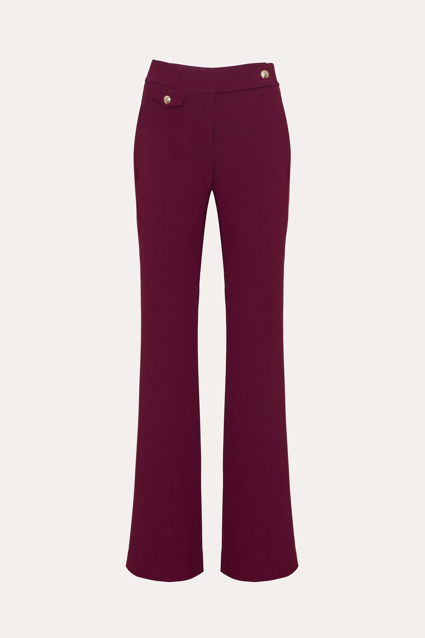 Crepe Flare Pant