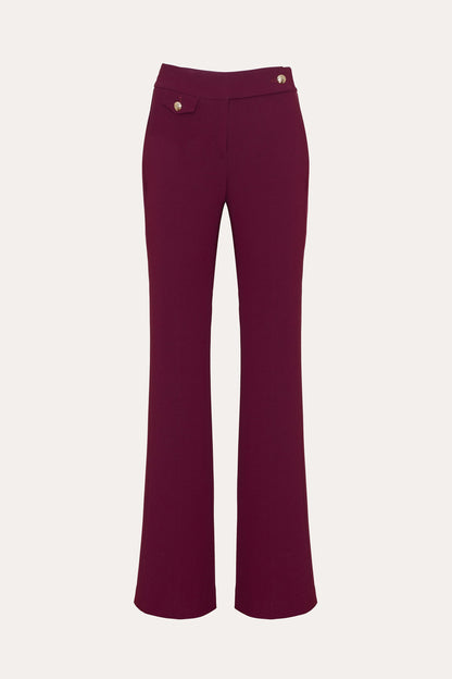 Crepe Flare Pant