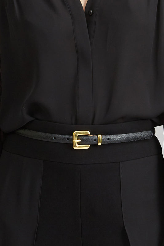 Skinny Leather Belt