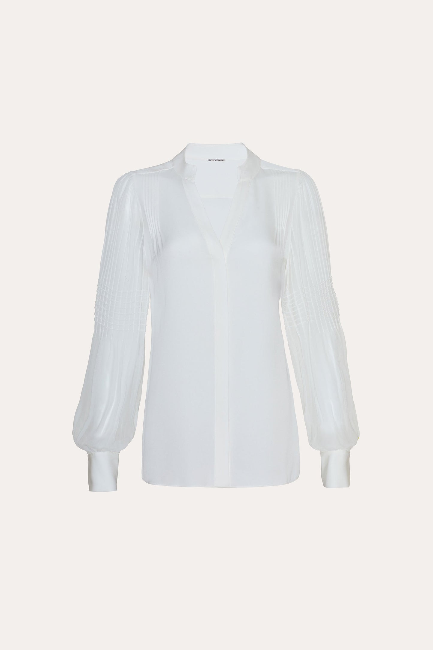 Chiffon Button Down Shirt