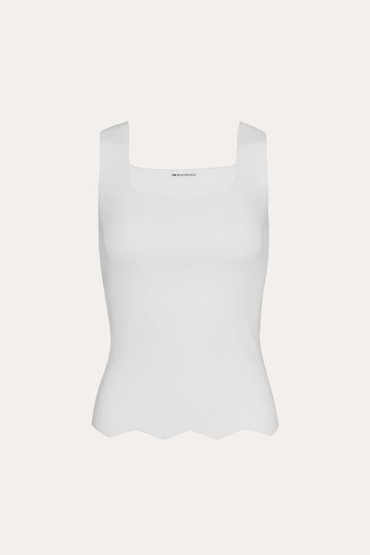 Scallop Hem Tank
