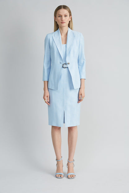 Scallop Melange Dress