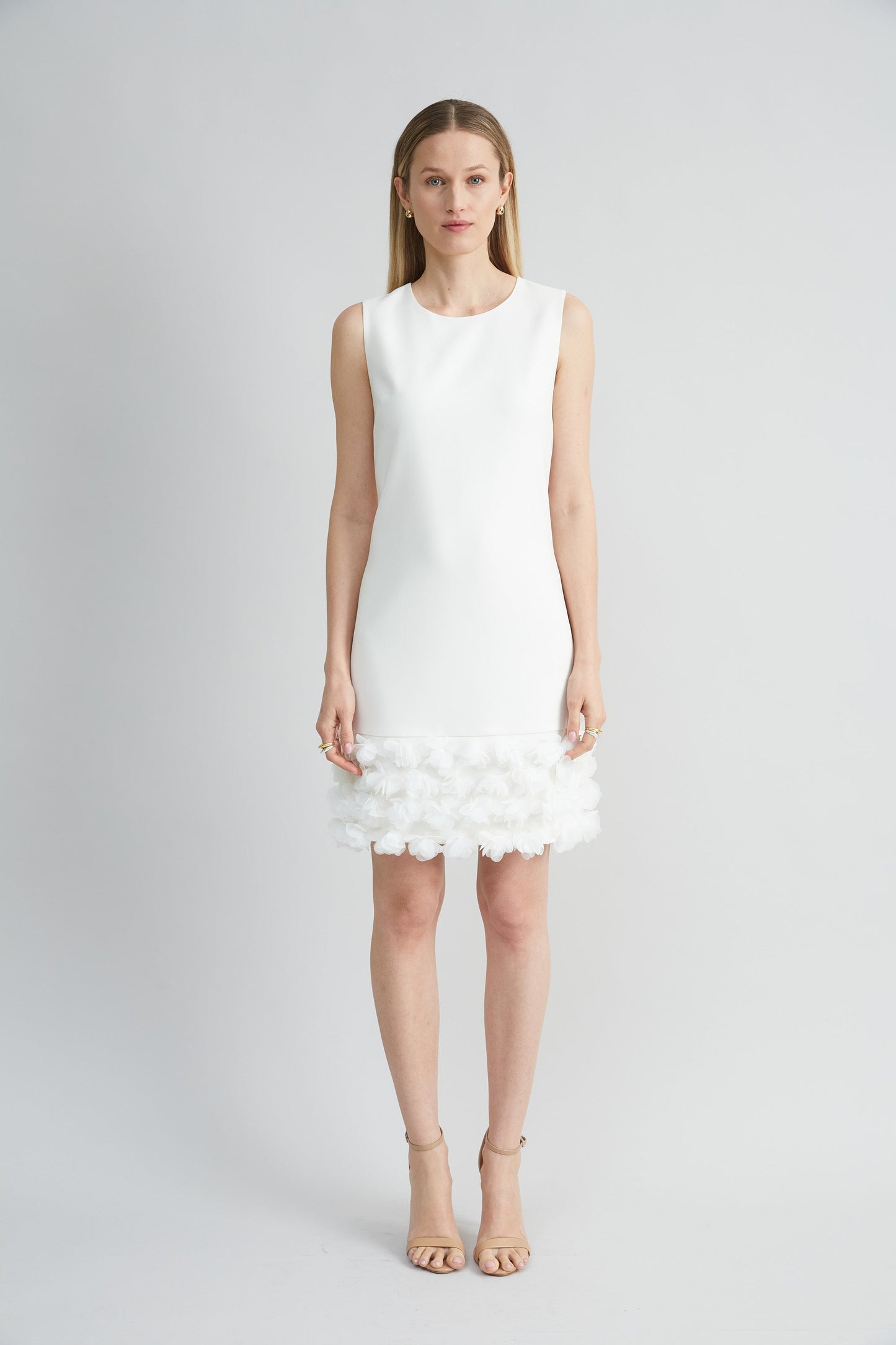 Floral Hem Shift Dress