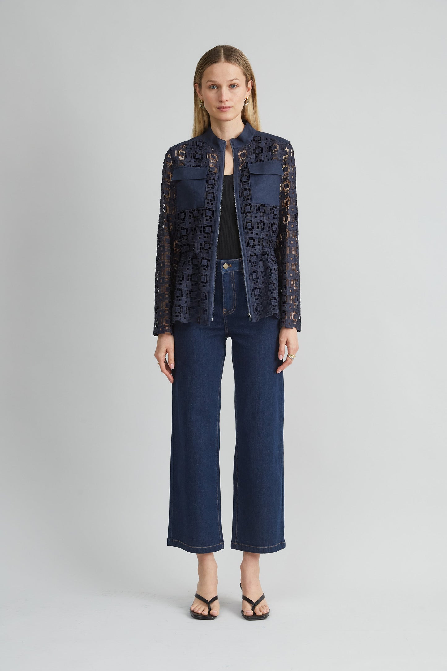 Lace Utility Jacket