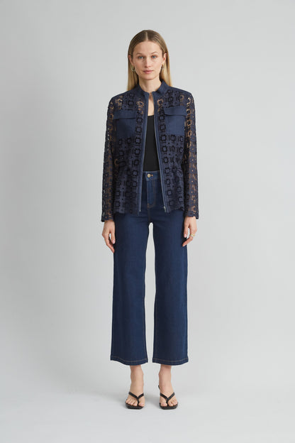 Lace Utility Jacket