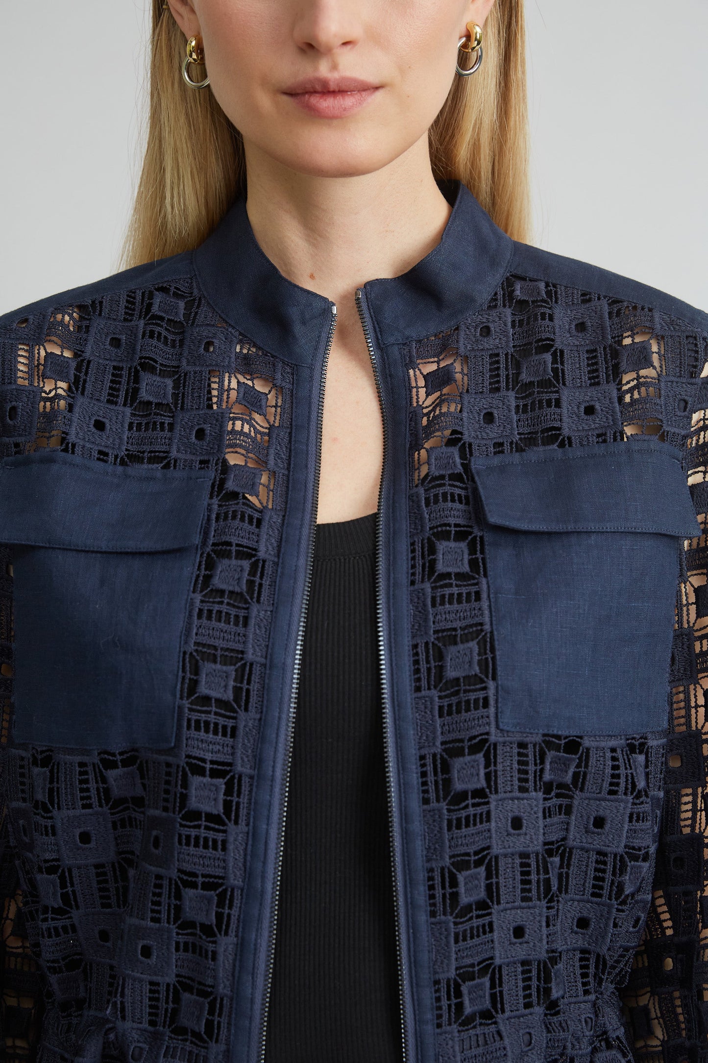 Lace Utility Jacket