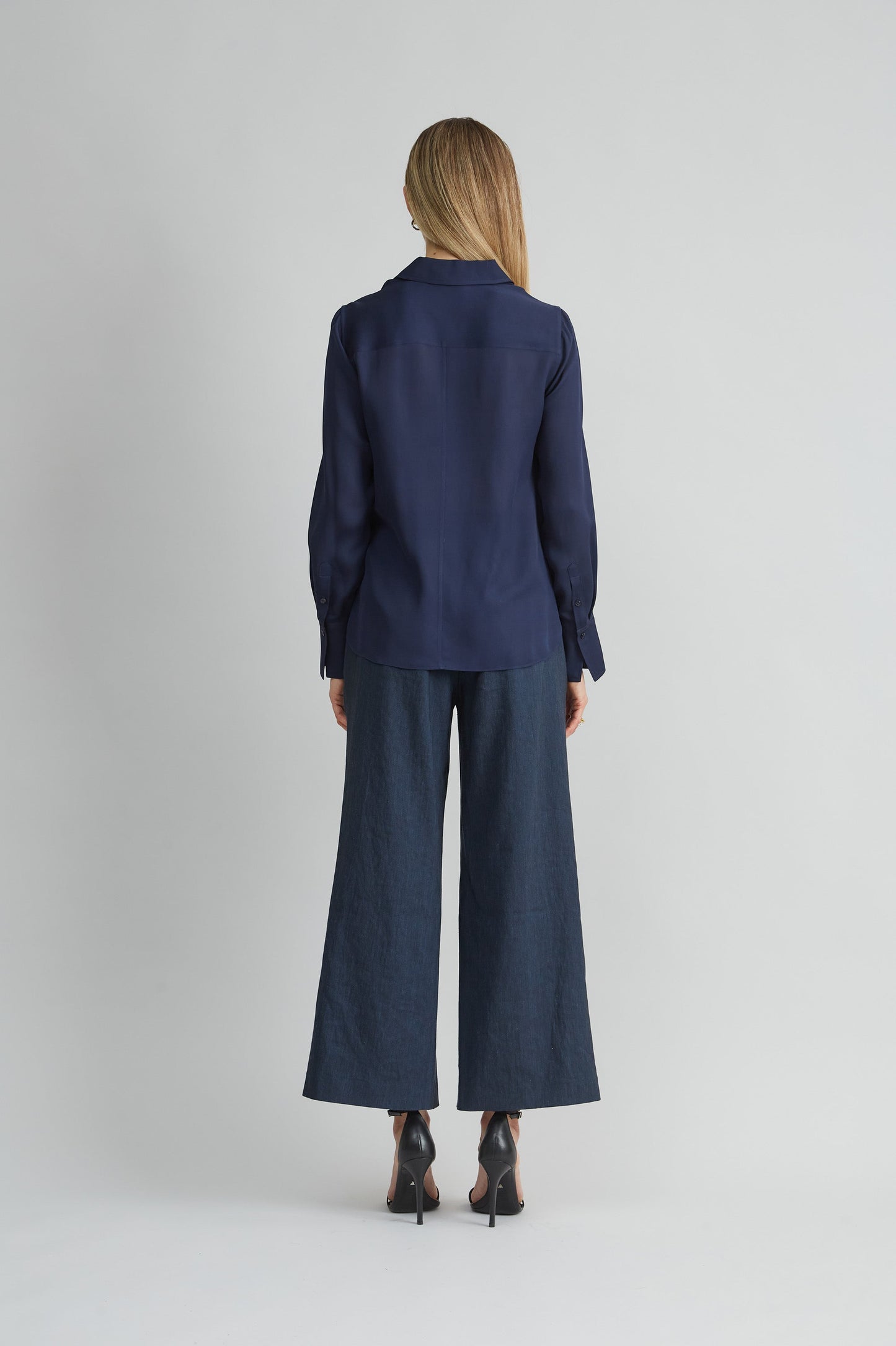 Silk Midnight Shadow Shirt