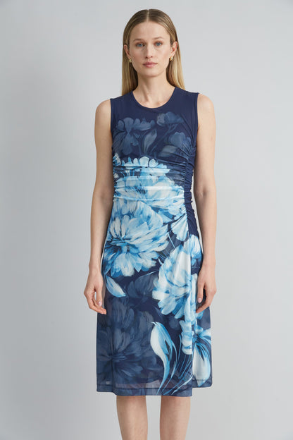 Midnight Shadow Mesh Dress