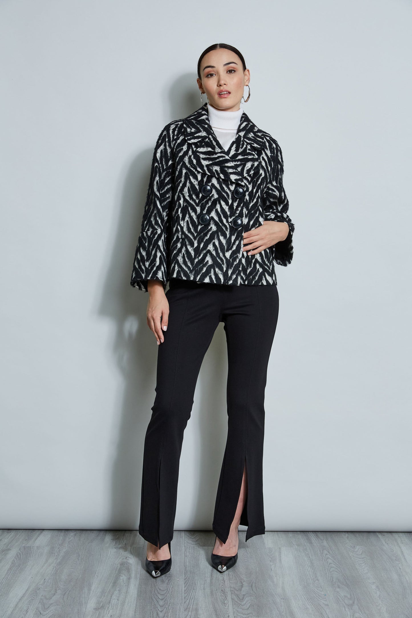 Sleeveless Satin Front Sweater