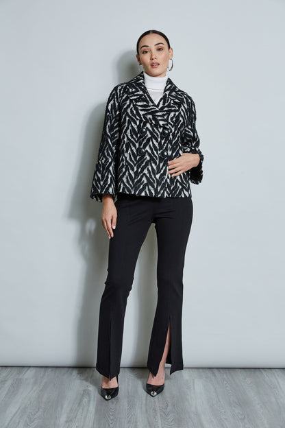 Sleeveless Satin Front Sweater