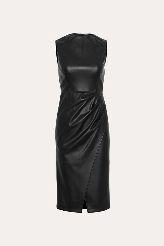 Vegan Leather Dress