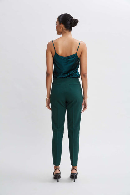 Pintuck Slim Pant