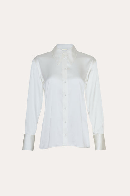 Silk Button Down Shirt
